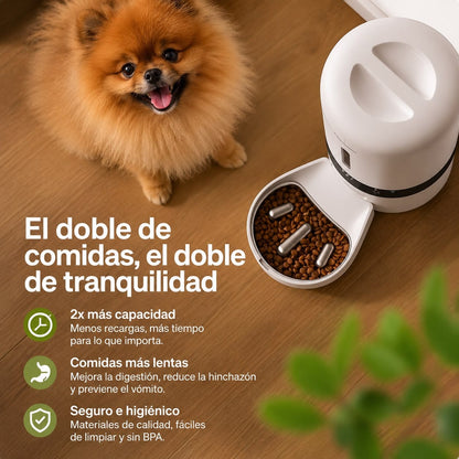 Comedero 5G con Cámara WiFi y Control Remoto